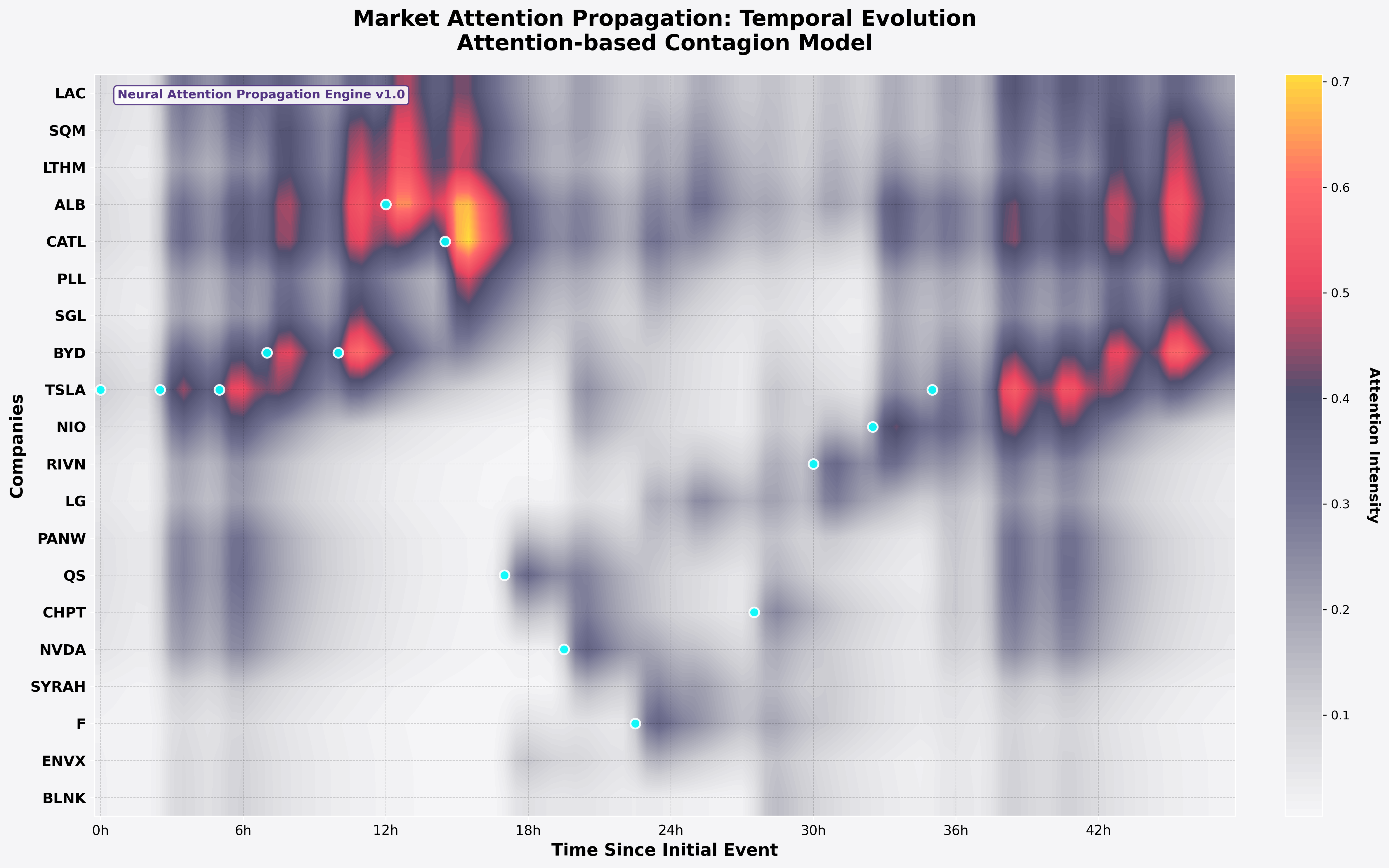 Market Attention Propagation